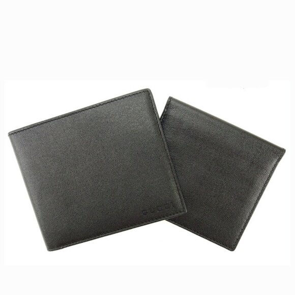 Gucci Wallet Purse Bifold Black Woman Authentic - Picture 1 of 6
